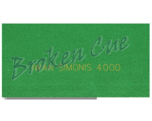 Snookertuch Simonis 4000- Farbe engl. grün